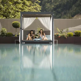 Wellness im Alpenschlössel: Ruhe und Wärme in Südtirol